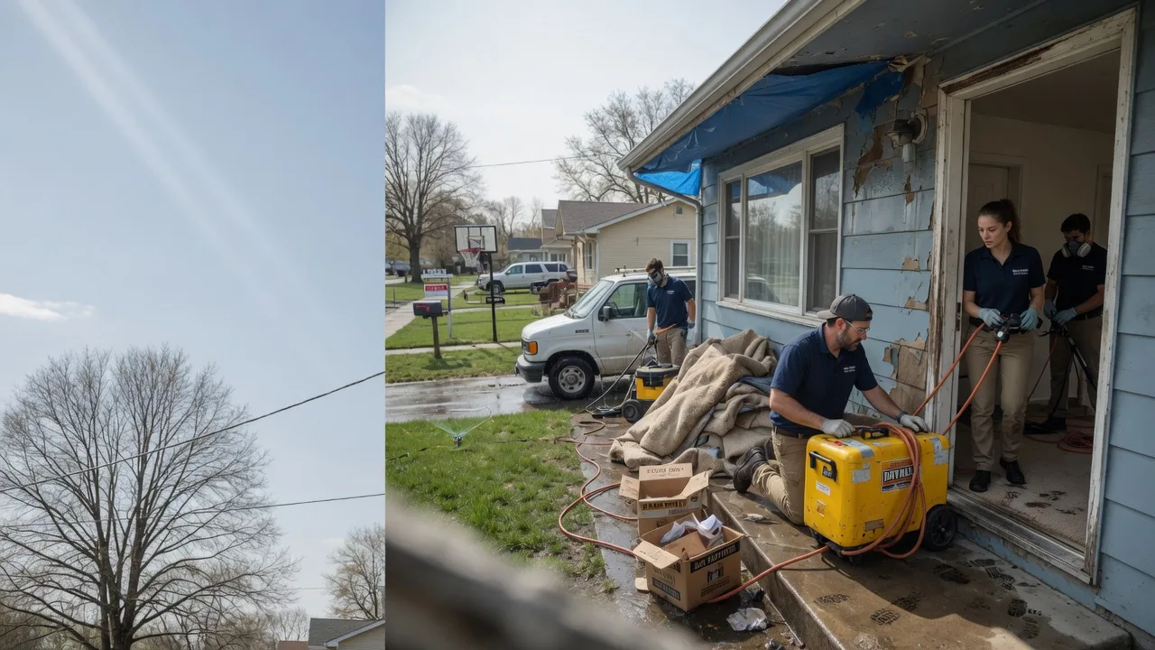Basement Flood Cleanup in Forman, ND near me